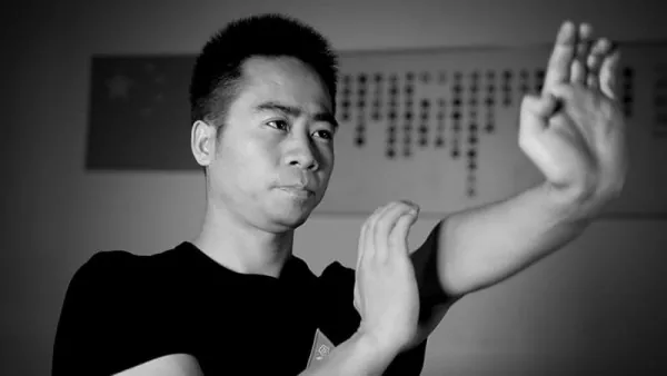 Cham Kiu Wing Chun course cover image featuring Master Liu demonstrating the technique.